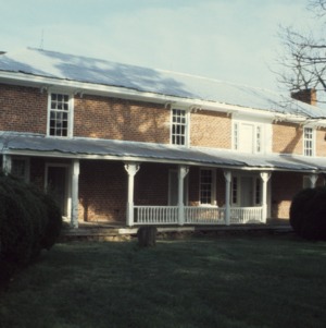 View, C. C. Cundiff House, Siloam, Surry County, North Carolina