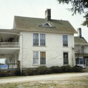 Side view, William E. Breese Jr. House, Brevard, Transylvania County, North Carolina