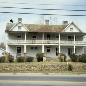 View, William E. Breese Jr. House, Brevard, Transylvania County, North Carolina