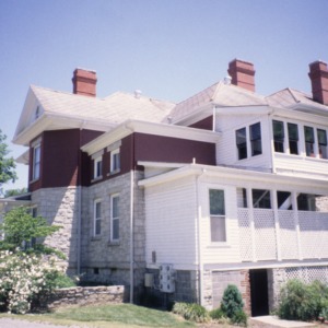 View, Thomas Benton Ashby House, Mount Airy, Surry County, North Carolina