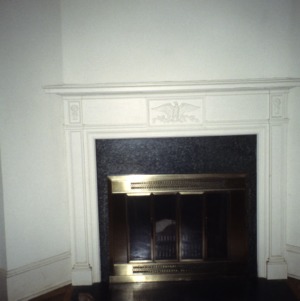 Fireplace, Graves House, Mount Airy, Surry County, North Carolina