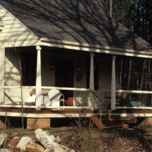 Porch, Lane-Bennet House, Wake County, North Carolina