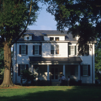 Front view, Spring Hill House, Dorothea Dix Hospital, Raleigh, Wake County, North Carolina
