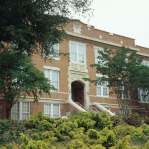 Partial view, Washington School, Raleigh, Wake County, North Carolina