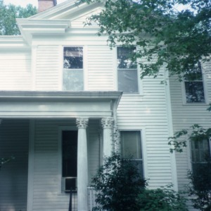 Partial view, Boyd-Kerr House, Warrenton, Warren County, North Carolina