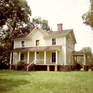 Rear view, Latham House, Plymouth, Washington County, North Carolina