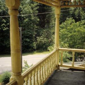 Porch, Hayes House, Blowing Rock, Watauga County, North Carolina