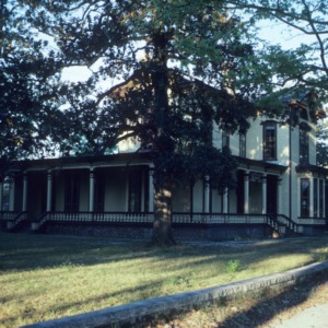 View, Solomon Weil House, Goldsboro, Wayne County, North Carolina