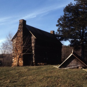 View, Robert Cleveland House, Wilkesboro, Wilkes County, North Carolina