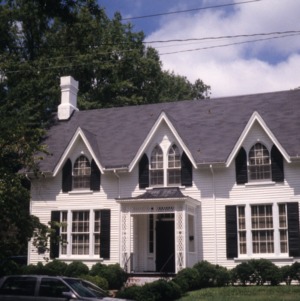 Front view, Moses Rountree House, Wilson County, North Carolina
