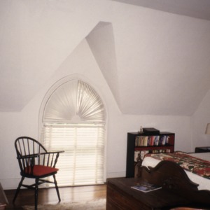 Interior view with window, Moses Rountree House, Wilson County, North Carolina