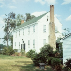 View, James Scarborough House, Wilson County, North Carolina