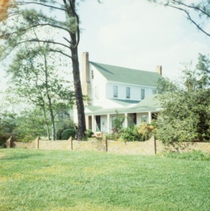 View, James Scarborough House, Wilson County, North Carolina