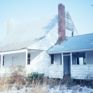 Front view, Webb-Barron-Wells House, Wilson County, North Carolina