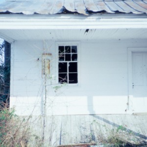 Porch, Webb-Barron-Wells House, Wilson County, North Carolina