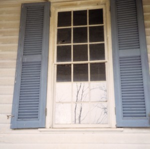 Window, Durrett-Jarrett House, Yadkin County, North Carolina
