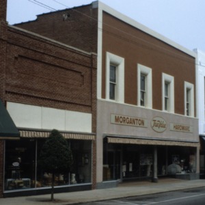 View, Commercial Buildings, Downtown Morganton, Morganton, Burke County, North Carolina