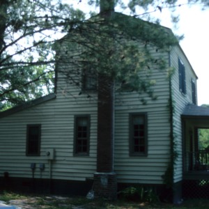 Side view, Chadwick House, Carteret County, North Carolina