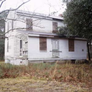 Rear view, Chadwick House, Carteret County, North Carolina