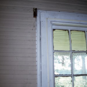Window frame, George M. Witherington House, Craven County, North Carolina