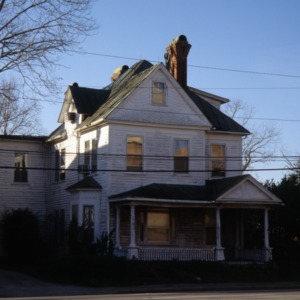 Front view, John R. B. Carraway House, New Bern, Craven County, North Carolina