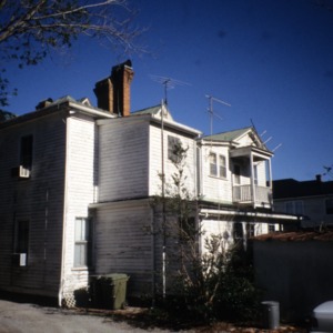 Rear view, John R. B. Carraway House, New Bern, Craven County, North Carolina
