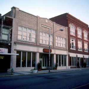 Front view, O. Marks Building, New Bern, Craven County, North Carolina