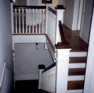 Stairs, Dalton House, High Point, Guilford County, North Carolina