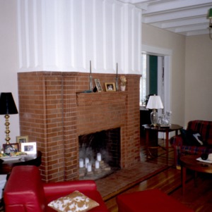 Fireplace, Dalton House, High Point, Guilford County, North Carolina