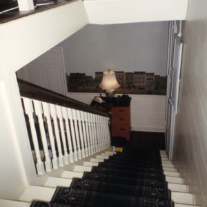 Stairs, Hooper-Kyser House, Chapel Hill, Orange County, North Carolina