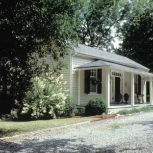 Front view, Ward-Kyser House, Chapel Hill, Orange County, North Carolina