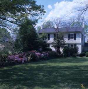 Front view, Mangum-Smith House, Chapel Hill, Orange County, North Carolina