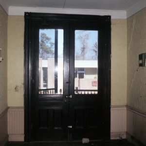 Front doorway, Latta Thornton House, Fayetteville, Cumberland County, North Carolina