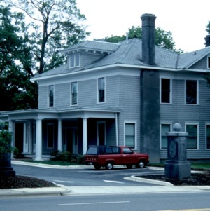 Side view, Jesse Harper Erwin House, Durham, Durham County, North Carolina