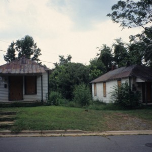 Front view, 716 and 720 Humphrey Street, Winston-Salem, Forsyth County, North Carolina