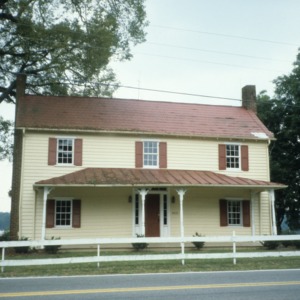 Front view, Hynes Styries House, Winston-Salem, Forsyth County, North Carolina