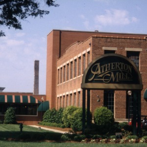 Partial view, Atherton Cotton Mill, Charlotte, Mecklenburg County, North Carolina