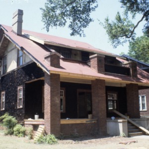 Front view, Lucas House, Mecklenburg County, North Carolina