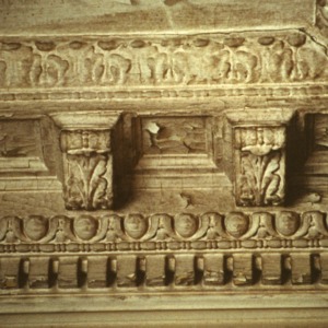 Molding detail, Wise House, New Hanover County, North Carolina