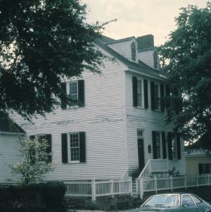 Side view, Hogg-Anderson House, Wilmington, New Hanover County, North Carolina