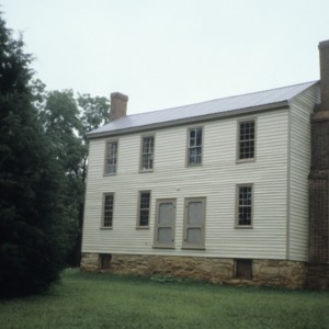 Rear view, Battle-Purnell House, Wake County, North Carolina