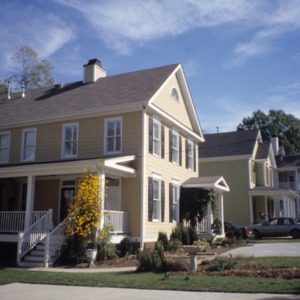 Side view, House, Clark Avenue, Raleigh, Wake County, North Carolina