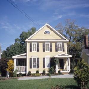 Front view, House, Clark Avenue, Raleigh, Wake County, North Carolina