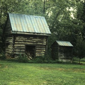 Outbuilding, William Henry Wall Farm, Wake County, North Carolina