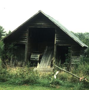 Outbuilding, William Henry Wall Farm, Wake County, North Carolina