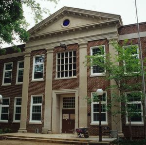 Entrance, Olds Elementary School, Raleigh, Wake County, North Carolina