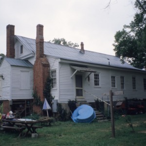 Rear view, Joseph Medley House, Anson County, North Carolina