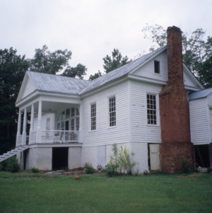 View, Joseph Medley House, Anson County, North Carolina