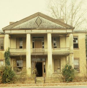 Front view, Joel Tyson House, Ansonville, Anson County, North Carolina