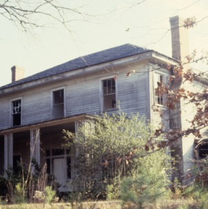 Front view, Redfern House, Anson County, North Carolina